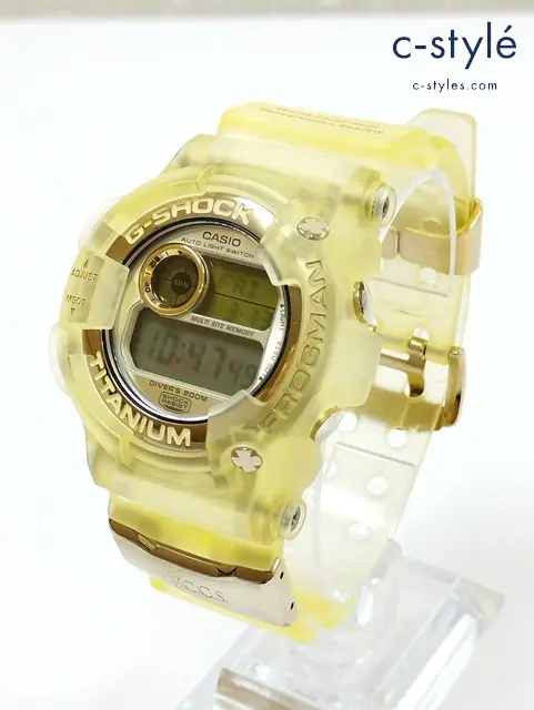 CASIO カシオ 腕時計 クリア系 G-SHOCK フロッグマン WCCS DW-9901WC クォーツ