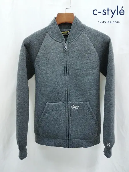 BLUCO WORK GARMENT ブルコワークガーメント ジャケット M グレー 1221-3B14