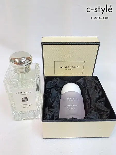 JO MALONE 香水 コロン ENGLISH PEAR & FREESIA 100ml 残量約7割 SAKURACHERRY BLOSSOM 30ml 残量約9割