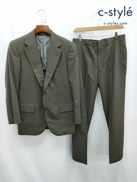 Brooks Brothers ブルックスブラザーズ スーツ ジャケット 36SH パンツ 30W グレー系 3B 段返り USA製