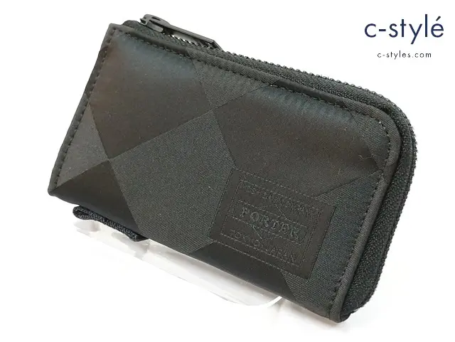 PORTER ポーター キーケース ブラック 日本製 GHILLIE ギリー ダイヤシェイプ 吉田カバン
