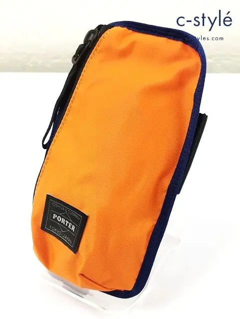 PORTER ポーター ポーチ オレンジ 日本製 COMPART コンパート 吉田カバン