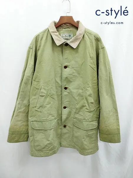 L.L.Bean エルエルビーン ジャケット XXL グリーン系 コットン100% 0WY17