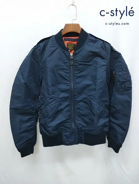 AVIREX アヴィレックス フライトジャケット XL ネイビー L-2A FLIGHT JACKET 6152131