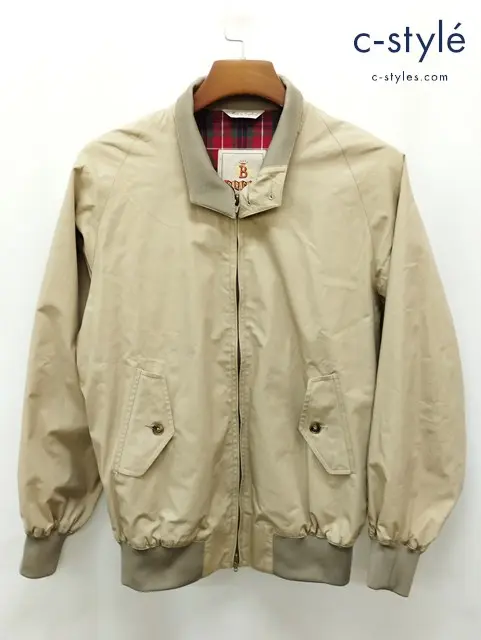 BARACUTA バラクータ ジャケット 36 ベージュ系 綿100% 英国製 ブルゾン 1801013