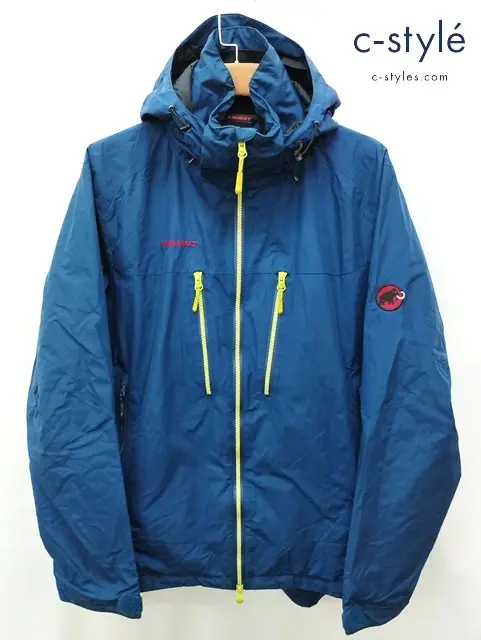 MAMMUT マムート ナイロンジャケット XL ネイビー系 GORE-TEX Ice Field2 Jacket JP1010-15050
