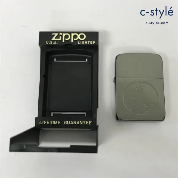ZIPPO ジッポー オイルライター 酔っ払いおじさん ドランク柄 1941 レプリカ グレー系 ’02