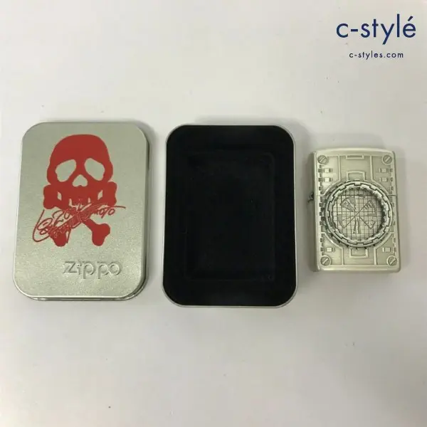 ZIPPO ジッポー オイルライター 松本零士 クイーン・エメラルダス 松本メーター シルバー ’01