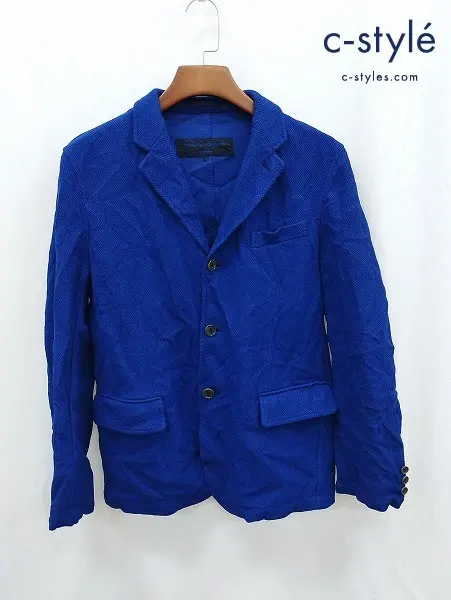 COMME des GARCONS HOMME コムデギャルソンオム テーラードジャケット S ブルー系 HP-J009