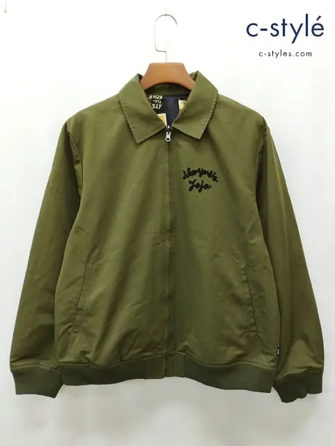 glamb×ジョジョの奇妙な冒険 ジャケット XL カーキ リバーシブル Joseph Joestar Jacket