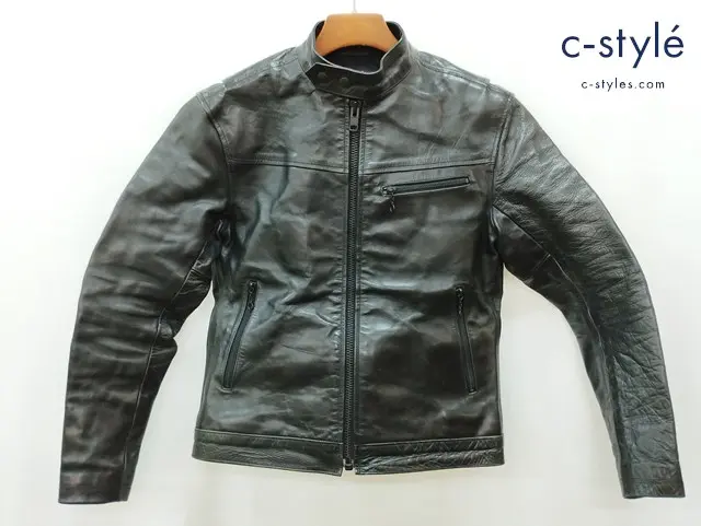 HAROLD’S GEAR ハロルズギア シングルライダースジャケット S ブラック 010357-061