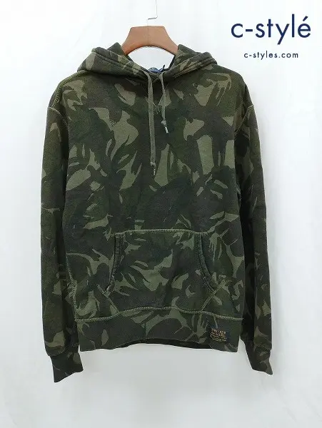 POLO RALPH LAUREN ポロラルフローレン パーカー M マルチカラー カモフラージュ柄 710561178001