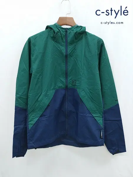 WOOLRICH ウールリッチ ジャケット M グリーン×ネイビー WJLW0013