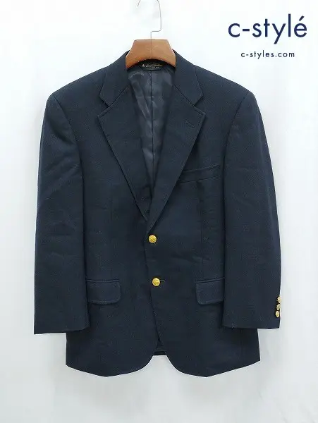 Brooks Brothers ブルックスブラザーズ ジャケット 37SHT ネイビー ブレザー 19-11-6500