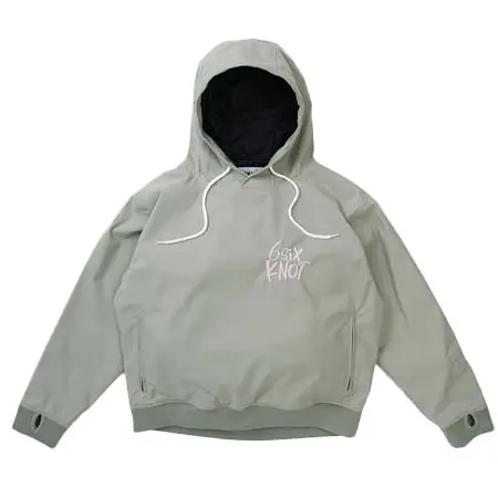シックスノット(6KNOT) スノーボードウェア  ショート フーディー 6K2512 スノーボードウェア ジャケット レディース