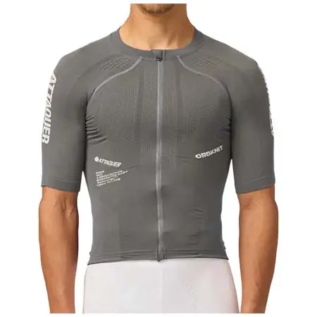 アタッカー(Attaquer) サイクルジャージ  OrbKnit?? Race Jersey Anthracite