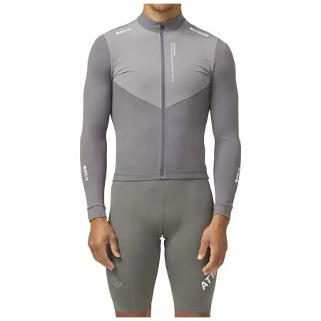 アタッカー(Attaquer) サイクルジャージ  Race Winter Long Sleeved Jersey Anthracite