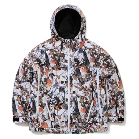 ビーエスラビット(BSRABBIT) スノーボードウェア  Special Hooded Seam Sealing Jacket Realtree White