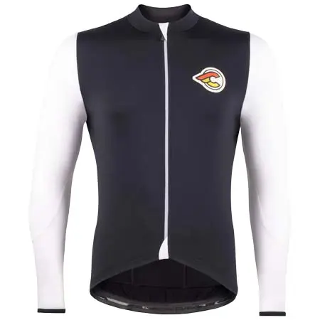 チネリ(Cinelli) サイクルジャージ  JERSEY LONGSLEEVE SUPERCORSA BLACK & WHITE