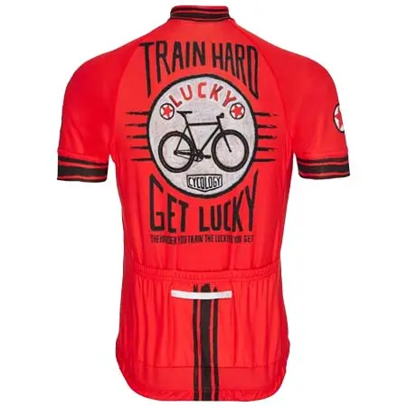 サイコロジー(Cycology) サイクルジャージ  Train Hard Get Lucky Jersey – Relaxed Fit