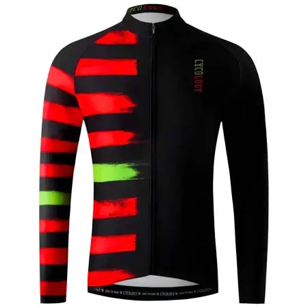 サイコロジー(Cycology) サイクルジャージ  RED ZONE MEN’S WINTER LONG SLEEVE JERSEY