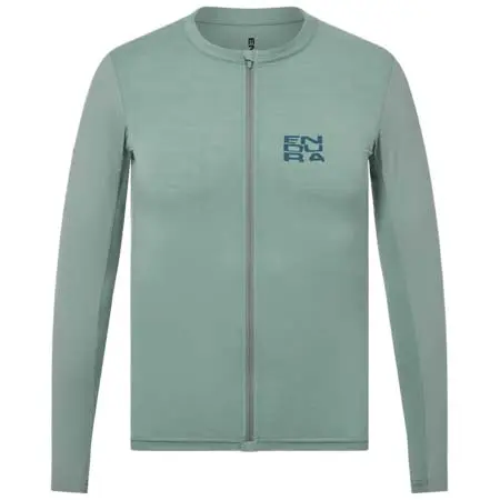 エンデューラ(Endura) サイクルジャージ  Men’s AllTrack Ride L/S Jersey – Sage Green