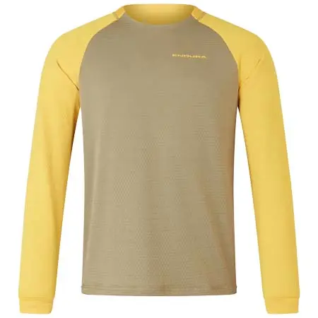 エンデューラ(Endura) サイクルジャージ  Men’s SingleTrack Crew Fleece – Tweed Green