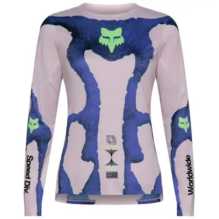 フォックスレーシング(FOX Racing) サイクルジャージ  Womens Flexair Awareness Limited Edition Long Sleeve Jersey