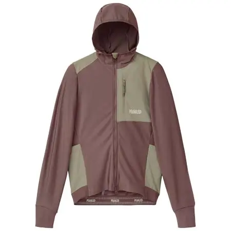 ペダレッド(PEdALED) サイクルジャージ  Hooded Jersey Brown
