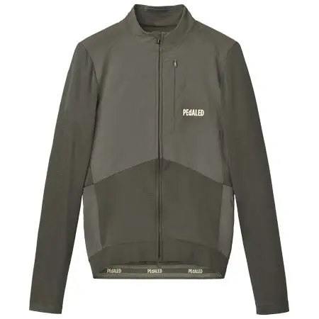 ペダレッド(PEdALED) サイクルジャージ  Windblock Merino Jersey Grey Ink