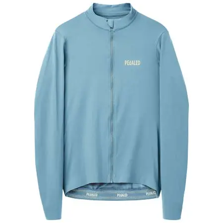 ペダレッド(PEdALED) サイクルジャージ  Long Sleeve Jersey Light Blue