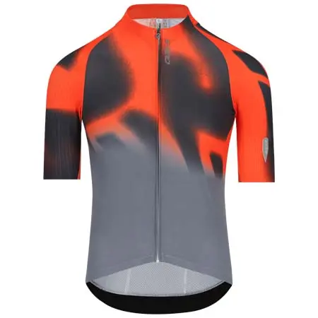 キュー・サーティーシックス・ファイブ(Q36.5) サイクルジャージ  Gregarius Pro Big Logo Jersey Lava Red