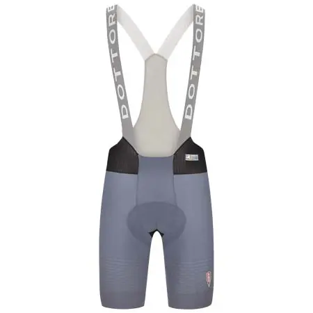 キュー・サーティーシックス・ファイブ(Q36.5) サイクルジャージ  Dottore Clima Bib Shorts Gravel Grey