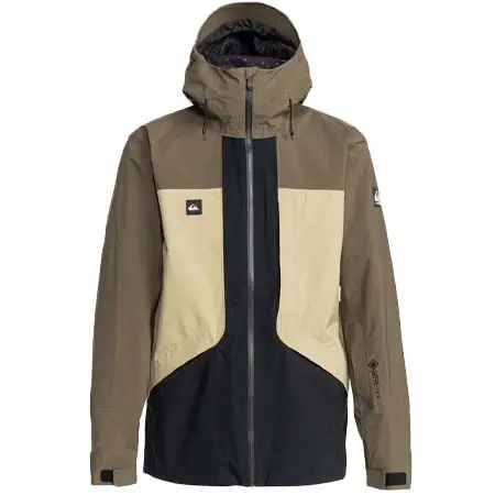 クイックシルバー(QUIKSILVER) スノーボードウェア  Snowboard jacket Forever Stretch Gore Tex canteen