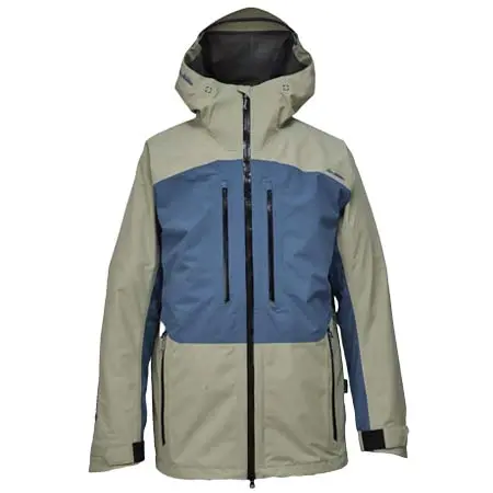 REW(アールイーダブリュー) スノーボードウェア  KAMIKAZE JKT 29 GORE-TEX 2L DESERT SAND x BALTIC BLUE
