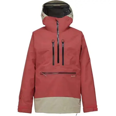 REW(アールイーダブリュー) スノーボードウェア  THE REALITY MtBC ULTRA LIGHT 3L JKT 06 GORE-TEX 3L FESTA RED x DESERT SAND