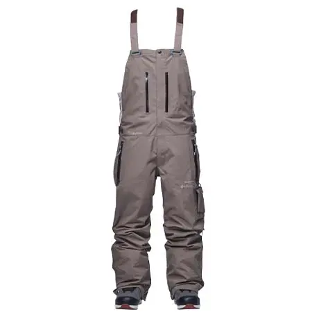 REW(アールイーダブリュー) スノーボードウェア  KAMIKAZE BIB PANTS 20 GORE-TEX 2L LATTE