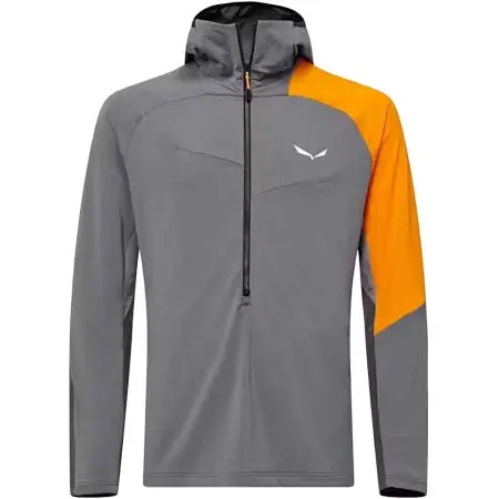 サレワ（SALEWA） NXT Hybrid Half Zip T-Shirt Men