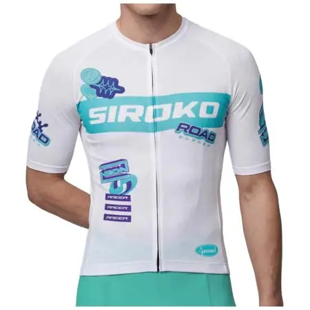 シロッコ(SIROKO) サイクルジャージ  M8 NRC White