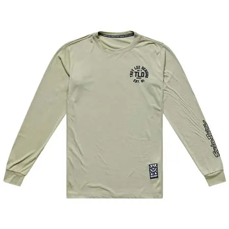 トロイリーデザインズ(Troy Lee Designs) サイクルジャージ  Skyline Ride LS Tee Stamps Sage