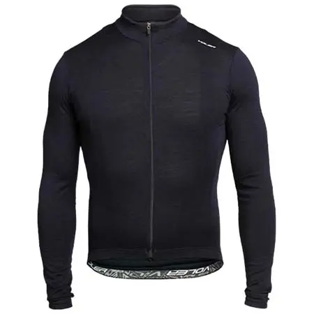 ボレル(Voler) サイクルジャージ  M. MIDWEIGHT MERINO LS JERSEY – INDIGO