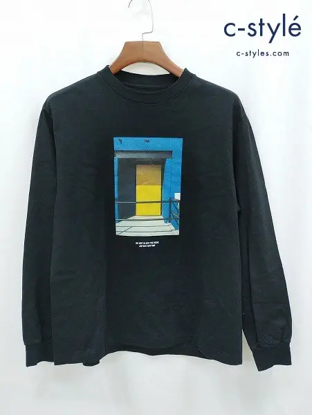 marka マーカ Tシャツ 1 ブラック 長袖 綿100％ 日本製