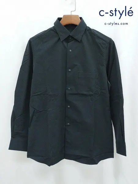 DESCENTE デサント シャツ M ブラック 7757SB194