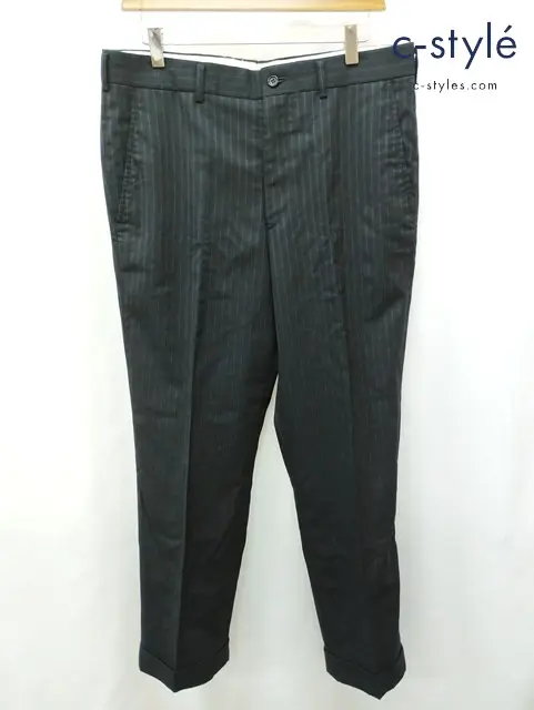 COMME des GARCONS HOMME PLUS コムデギャルソンオムプリュス スラックスパンツ L ブラック PM-P070