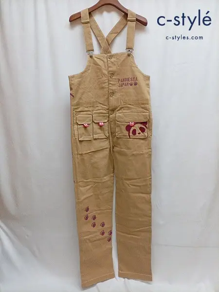 PANDIESTA JAPAN パンディエスタ ジャパン オーバーオール M ブラウン系 530206