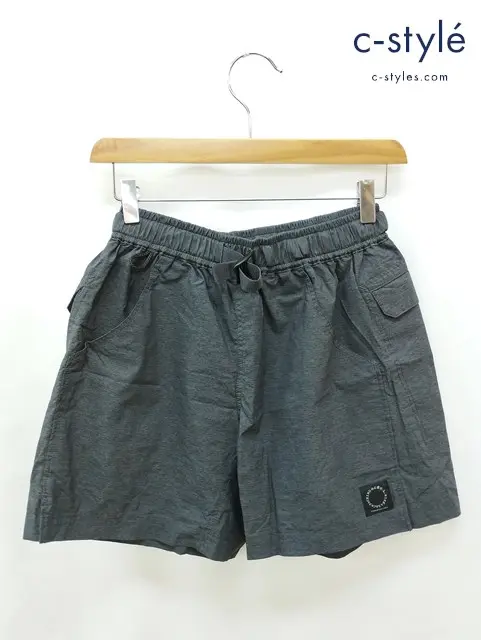 山と道 ヤマトミチ ショートパンツ S グレー Light 5-Pocket Shorts Dark Indigo