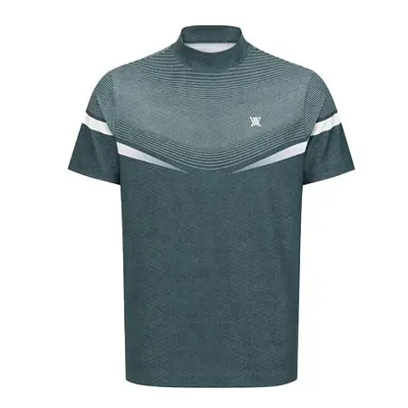 アニューゴルフ(ANEW GOLF) ゴルフウェア  MOCK NECK SHORT SLEEVE T-SHIRT AGGMMTS25