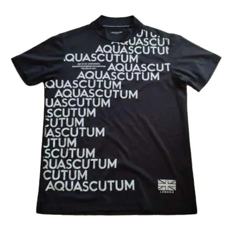 アクアスキュータム(Aquascutum) ゴルフウェア  モックネックシャツ