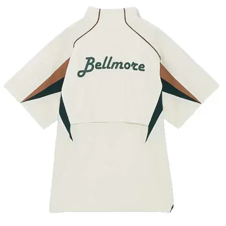 ベルモア(BELLMORE) ゴルフウェア  HALF ZIP SS MOCKNECK