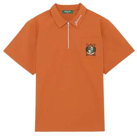 ベルモア(BELLMORE) ゴルフウェア  DRY-STRETCH SS ZIP POLO SHIRTS
